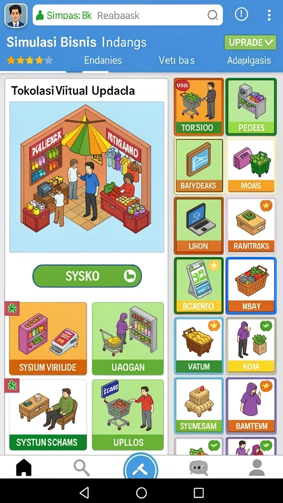 gems365 - Gambar menampilkan level menantang di GEMS365.