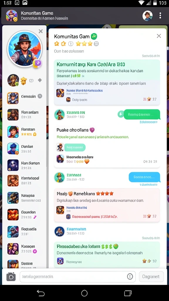 hokiraja - Tampilan antarmuka yang menarik dan mudah dipahami.