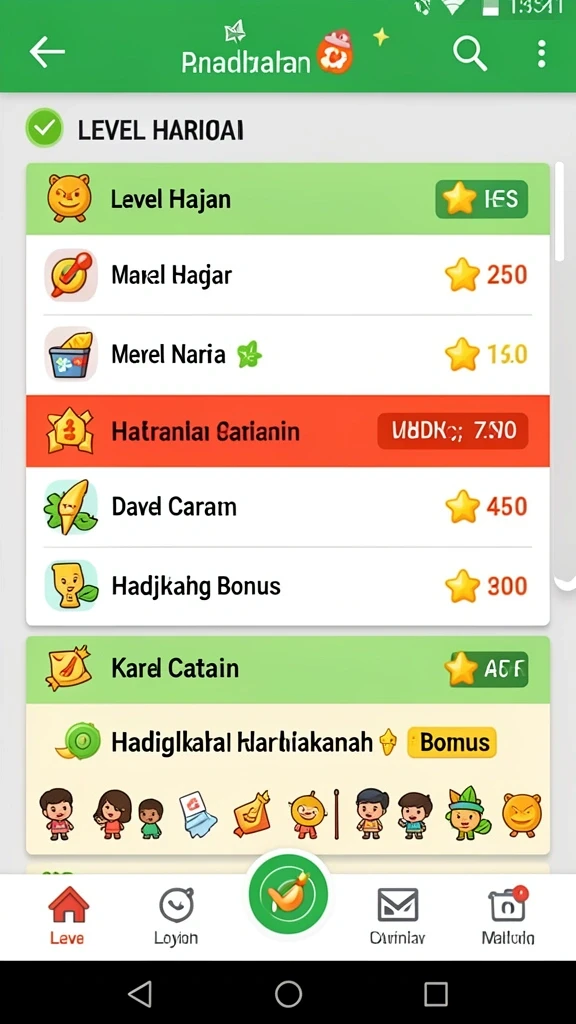 luckyrp - Tangkapan layar menampilkan karakter utama dalam aksi.