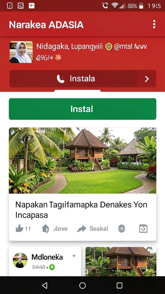 we878 - Tampilan grafis yang menawan di dalam game.