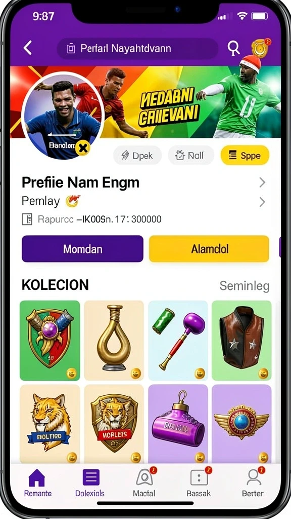 zk7 - Interface sederhana yang memudahkan navigasi.